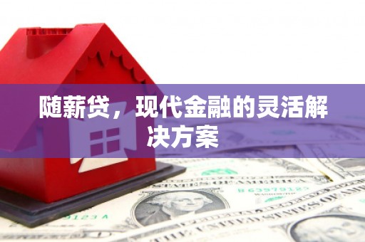 芷江随薪贷，现代金融的灵活解决方案