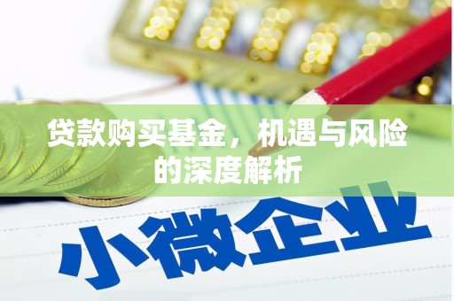 芷江贷款购买基金，机遇与风险的深度解析