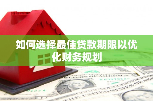 芷江如何选择最佳贷款期限以优化财务规划