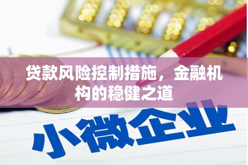 芷江贷款风险控制措施，金融机构的稳健之道