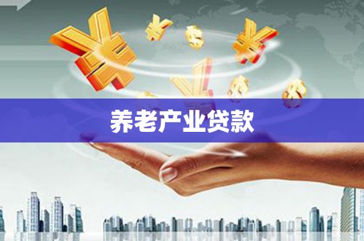 芷江养老产业贷款