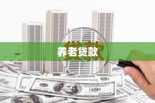 芷江养老贷款