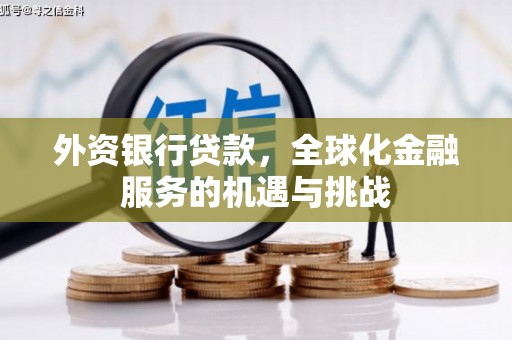 芷江外资银行贷款，全球化金融服务的机遇与挑战