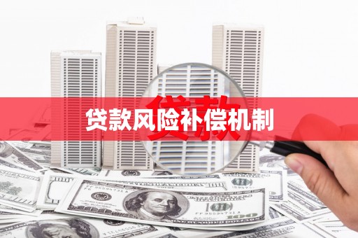芷江贷款风险补偿机制